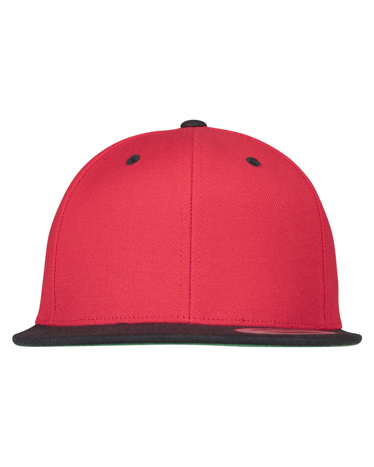 2-Tone classic snapback - Punainen/Musta - Image 2