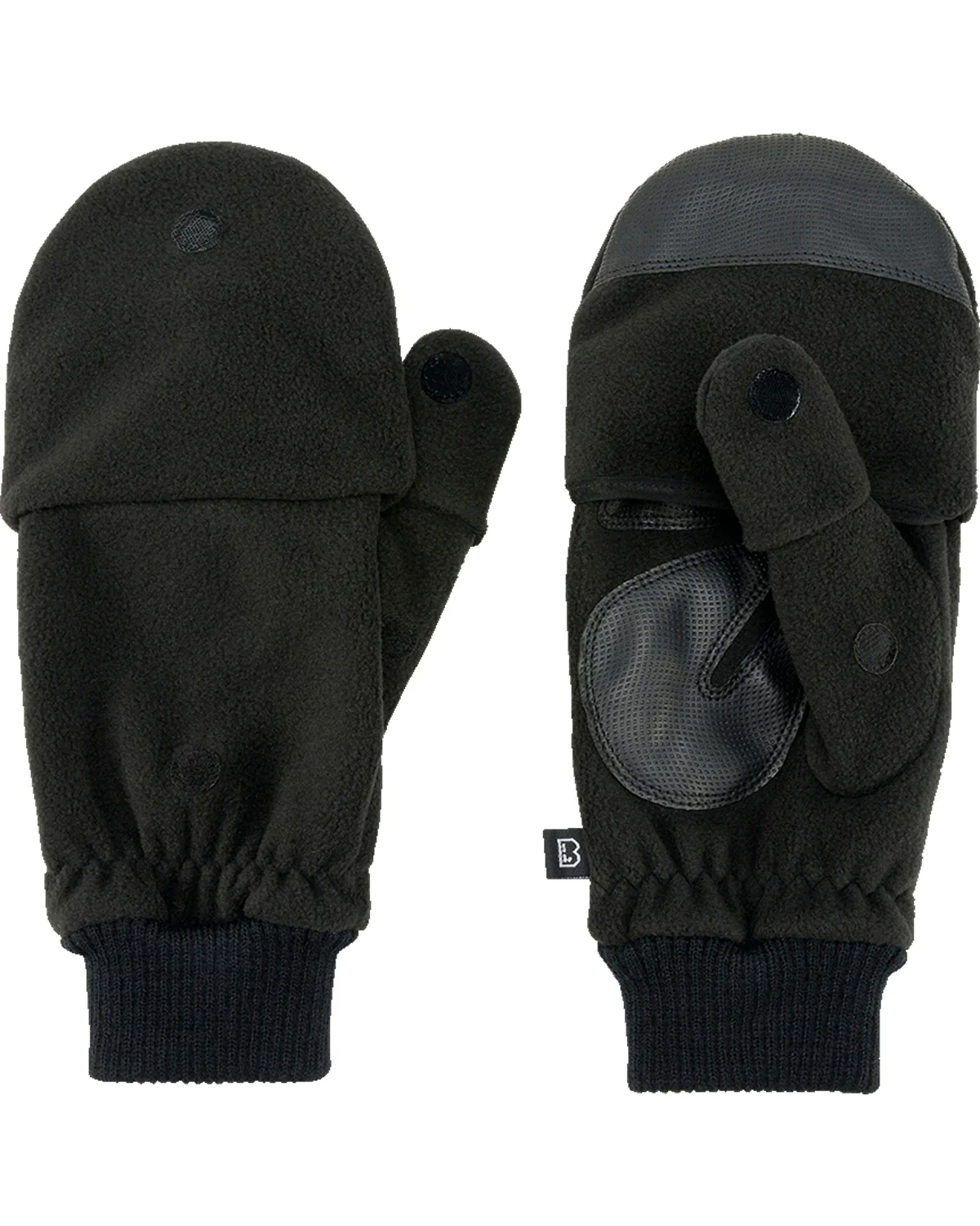 2in1 Trigger käsineet - Musta - Image 2