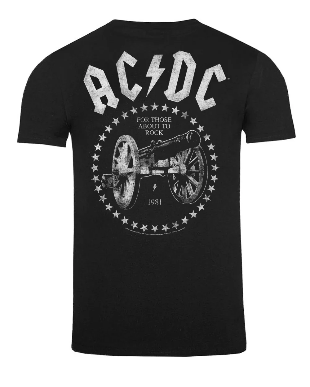 AC/DC for those who about to rock t-paita - Musta - Image 3