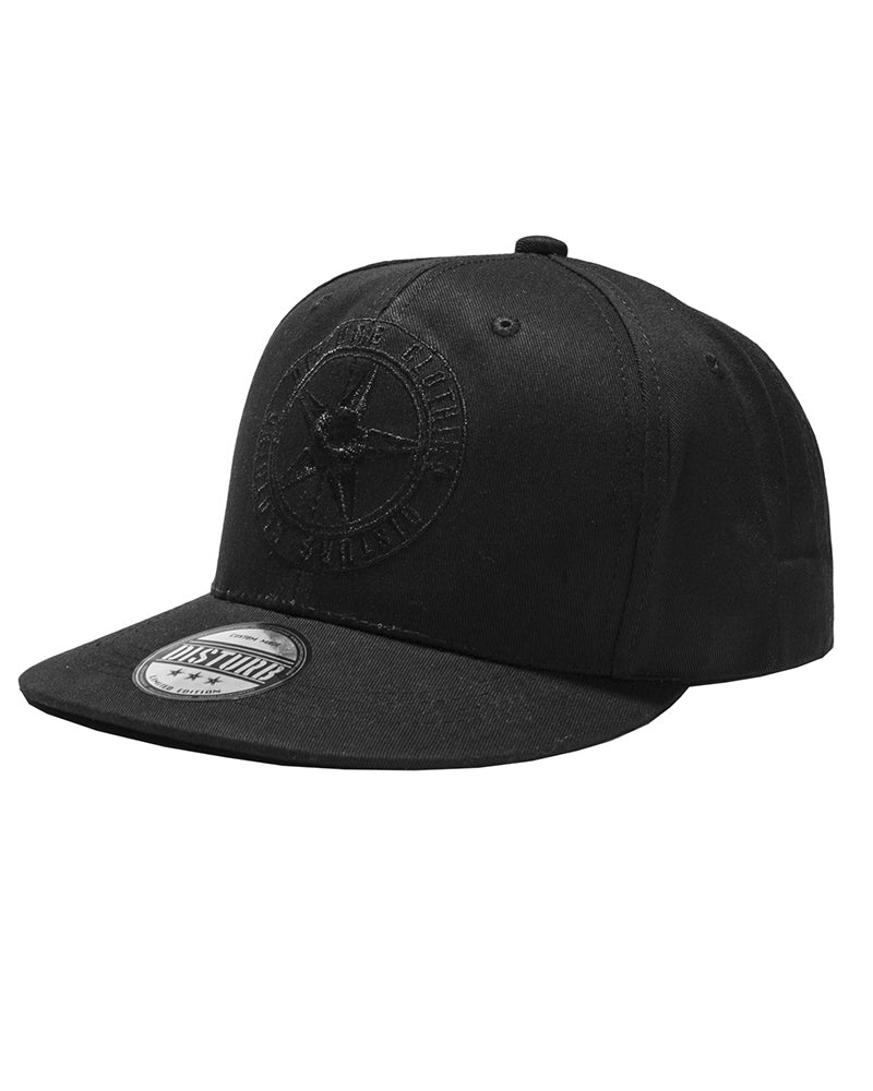 All blvck logo snapback - Musta