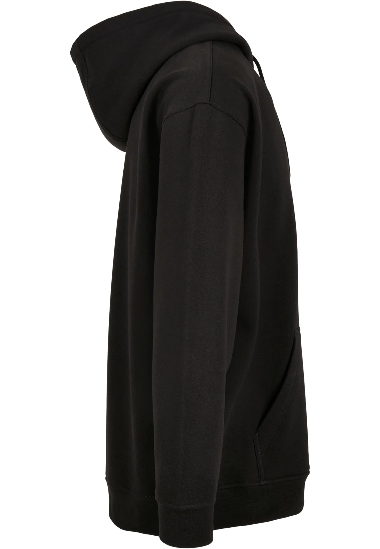Basic Oversize huppari - Musta - Image 4