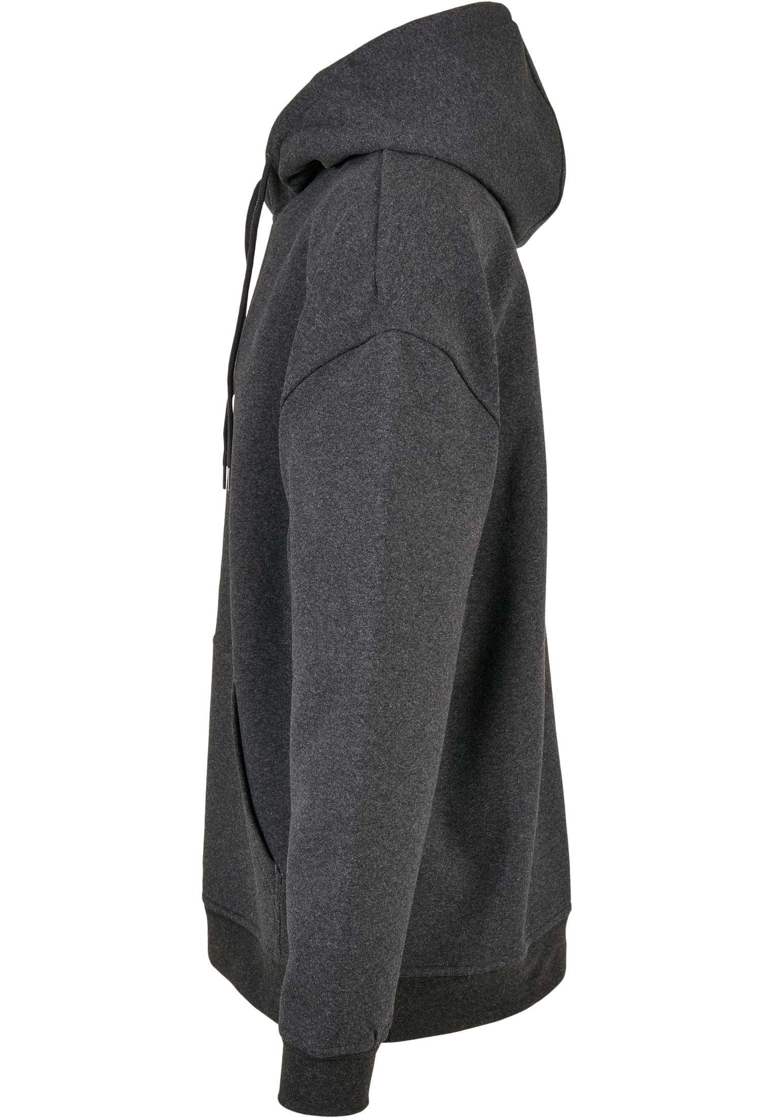 Basic Oversize huppari - Tummanharmaa - Image 3