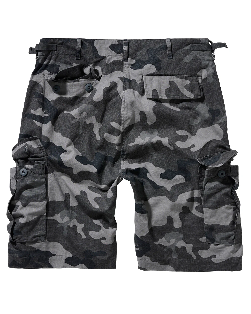BDU Ripstop reisitaskushortsit - Harmaa camo - Image 4