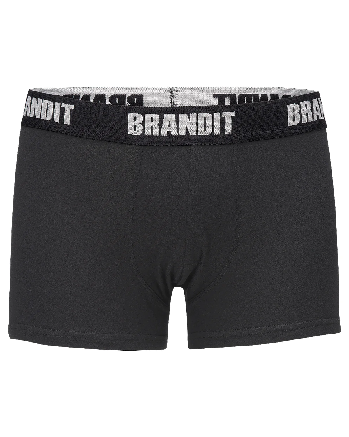 Brandit logo bokserit 2-pack - Camo & Musta - Image 3