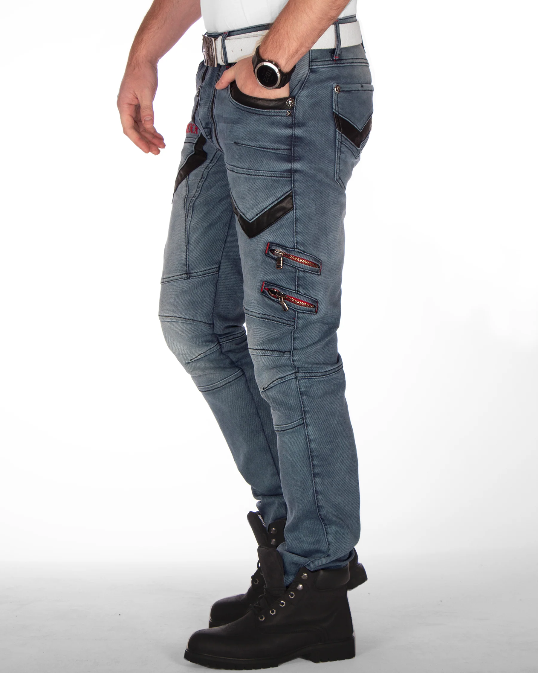 CD795 Negan farkut - Sininen - Image 2