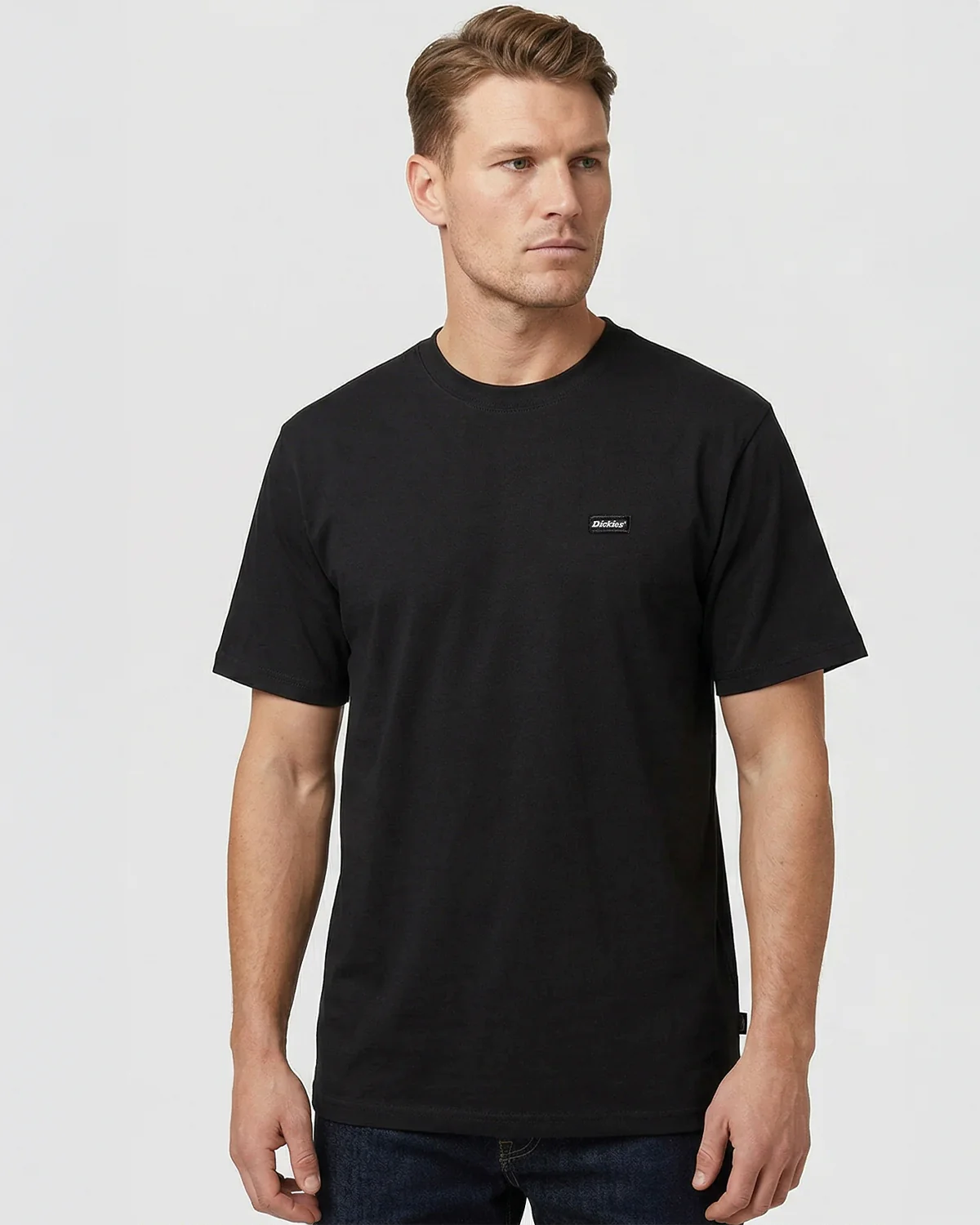 Clancy heavyweight t-paita - Musta