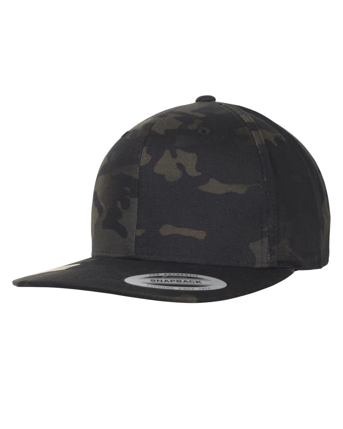 Classic snapback - Tumma camo