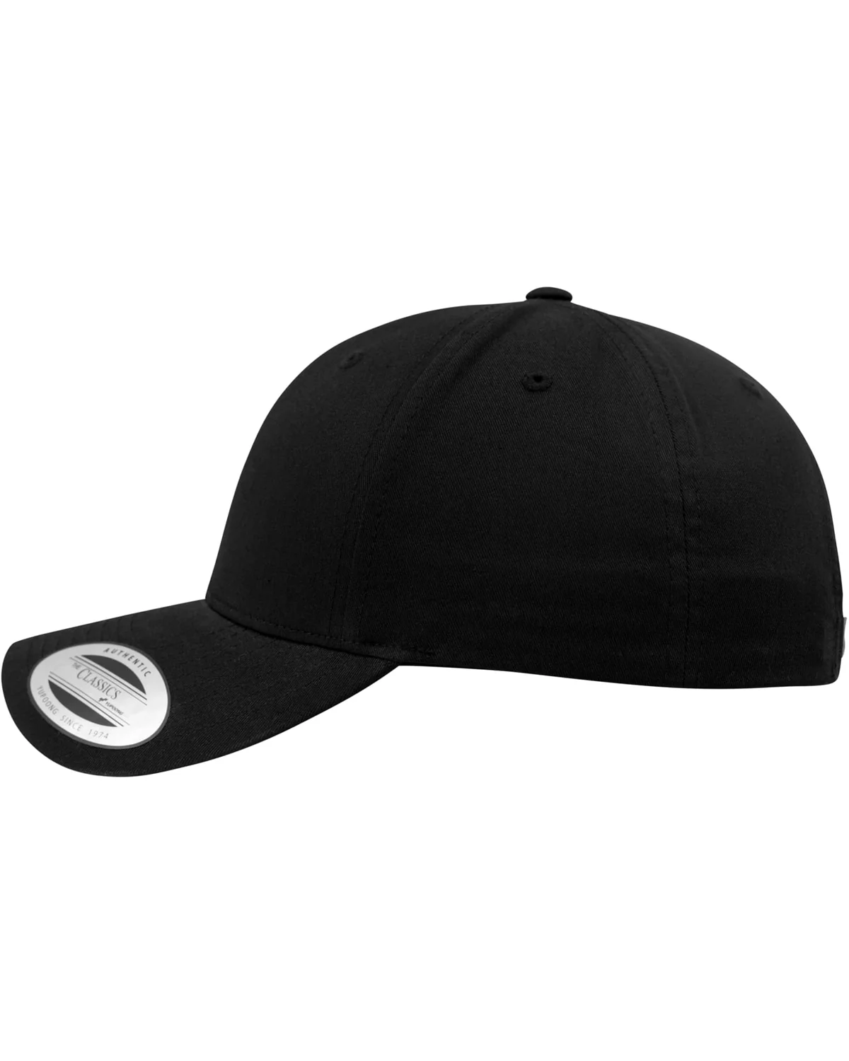 Curved classic snapback - Musta - Image 2