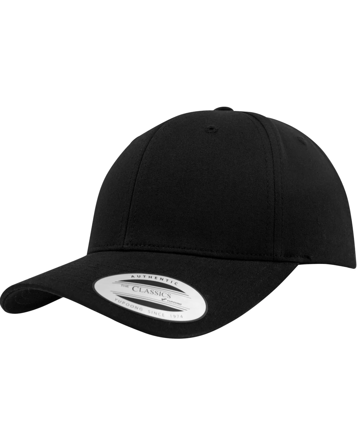 Curved classic snapback - Musta - Image 5