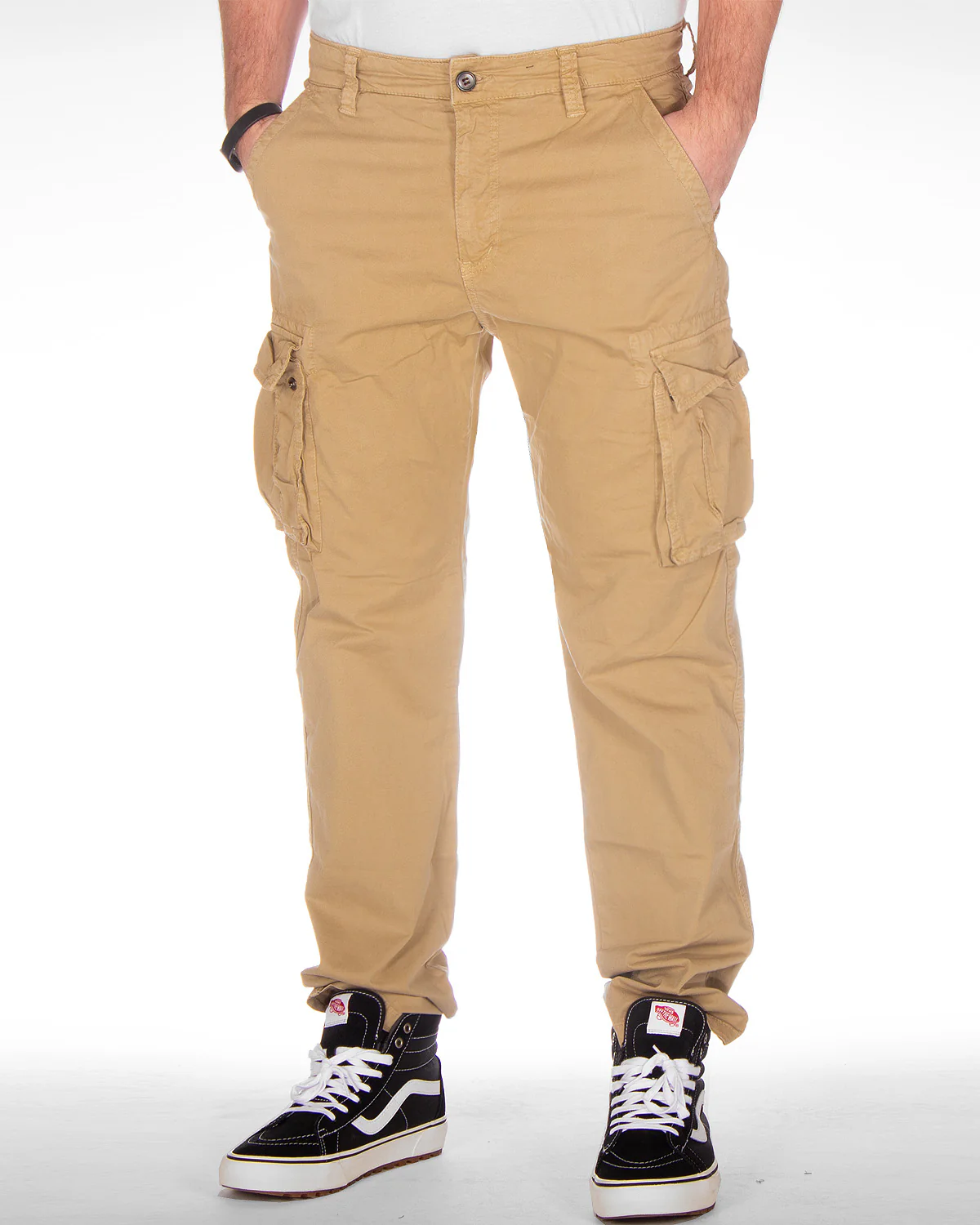 Elias reisitaskuhousut - Beige