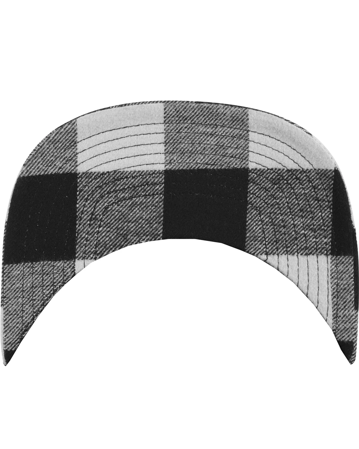 Flanelli snapback - Musta/Valkoinen - Image 3