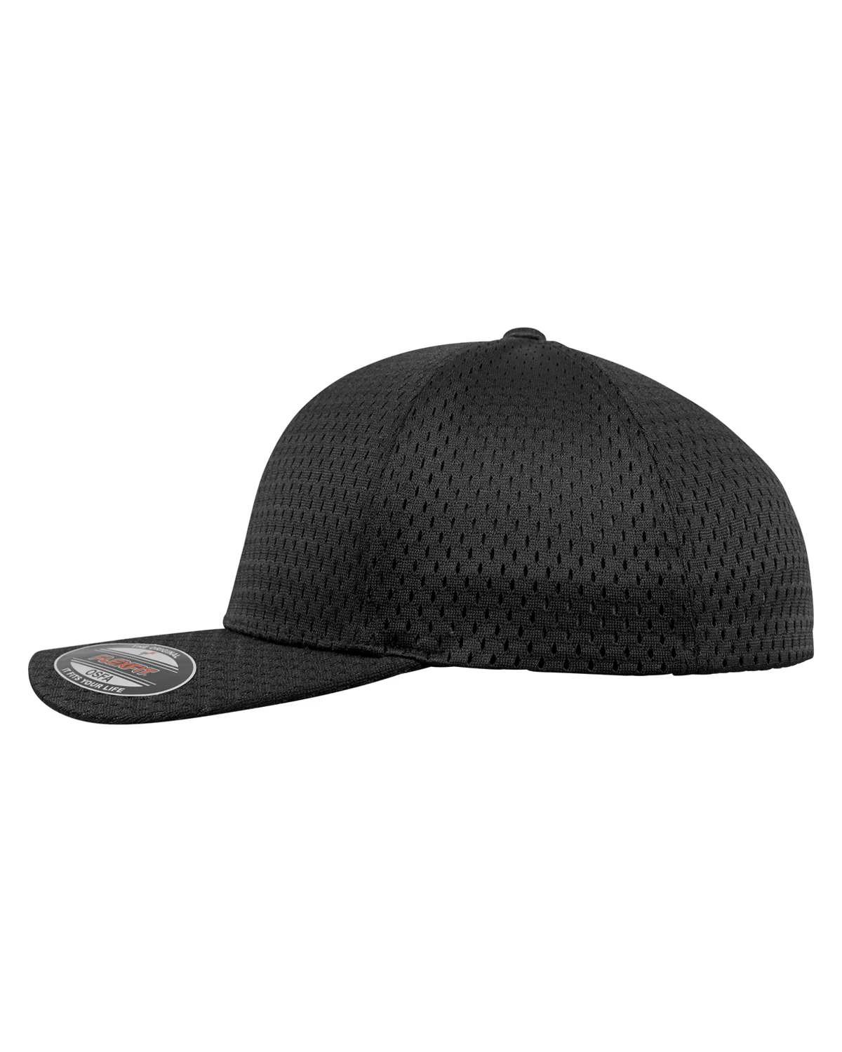 Flexfit athletic mesh lippis - Musta - Image 4