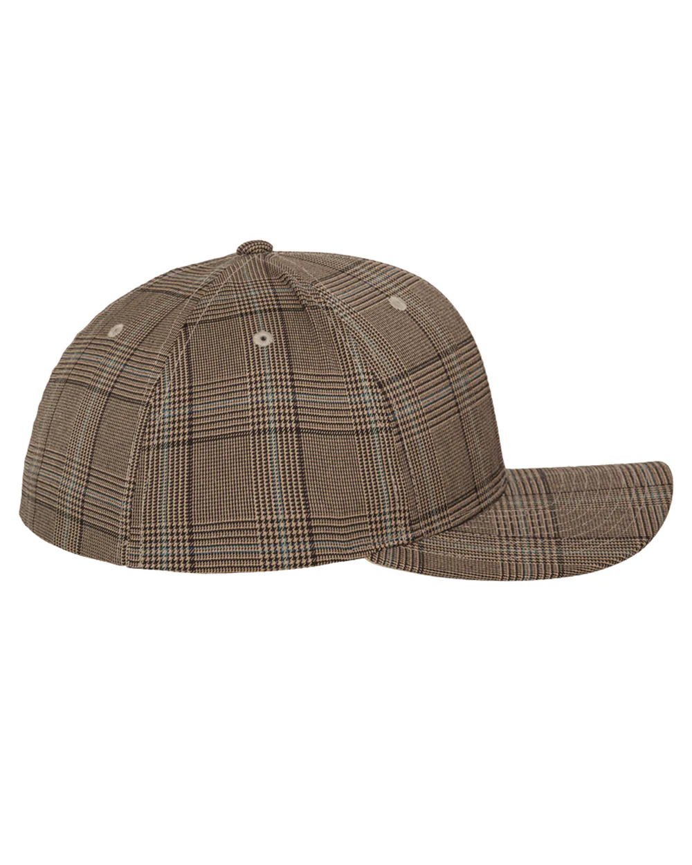 Flexfit Glen Check lippis - Ruskea/Khaki - Image 3