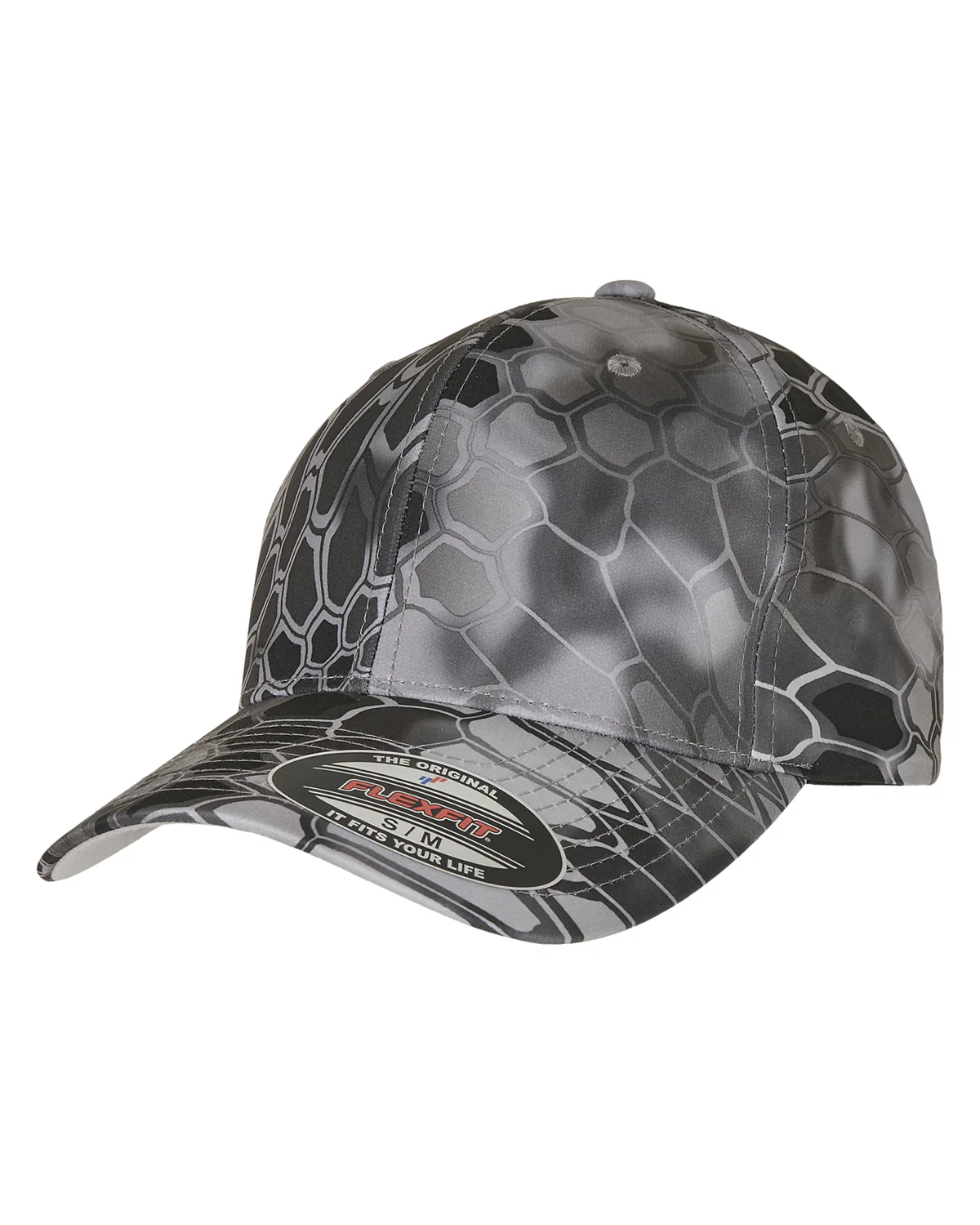Flexfit kryptek lippis - Harmaa