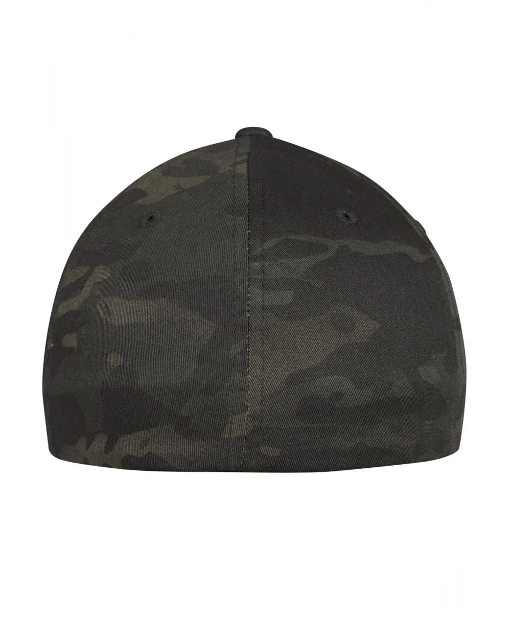 Flexfit Multicamo lippis - Musta - Image 3