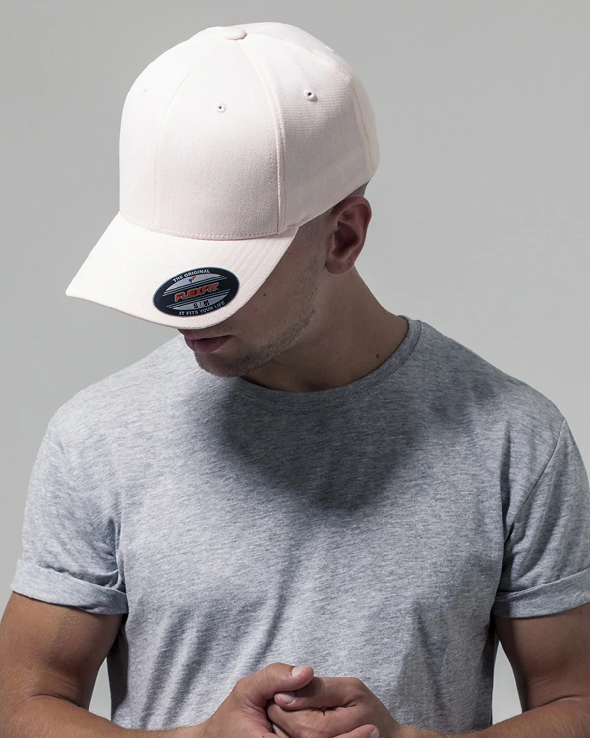 Flexfit pastel lippis - Vaaleanpunainen - Image 4