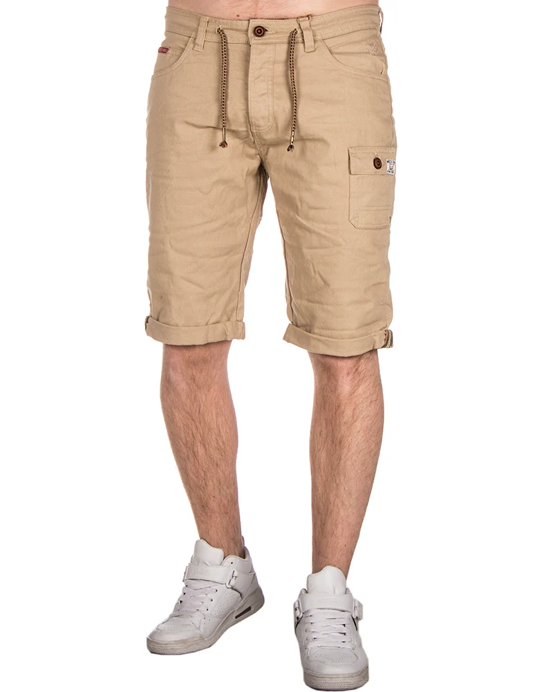 Frizzy bermuda shortsit - Beige