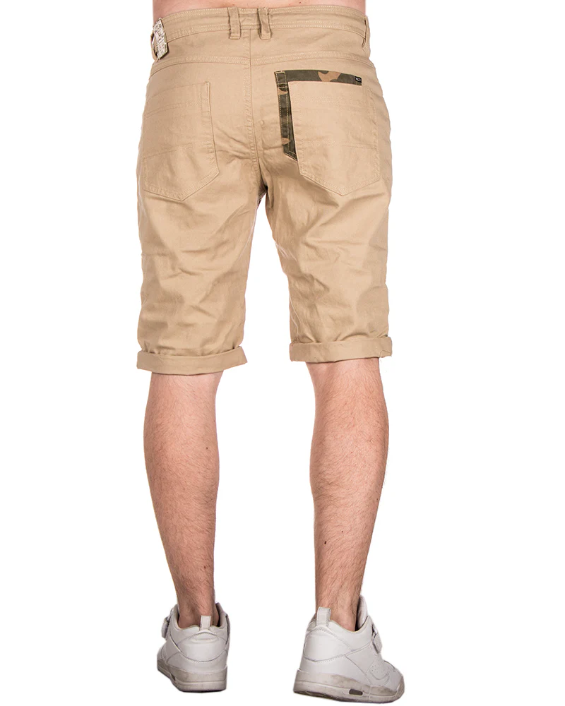 Frizzy bermuda shortsit - Beige - Image 2
