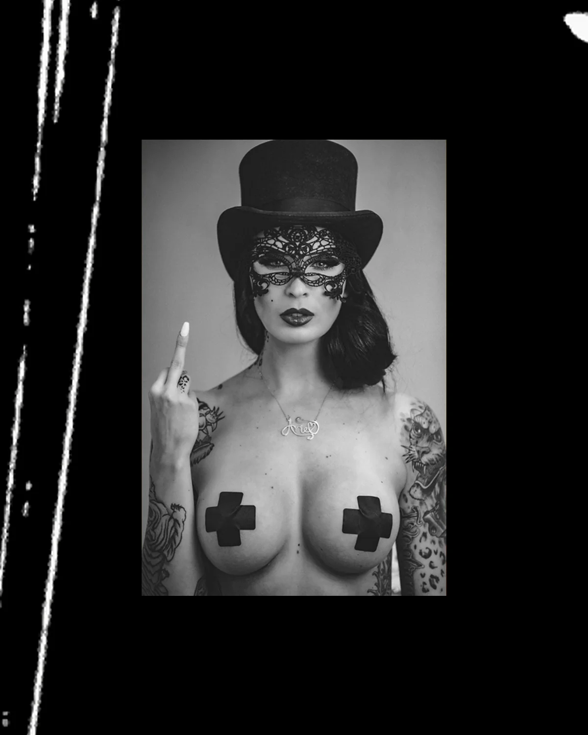 Fuck You t-paita - Musta - Image 2