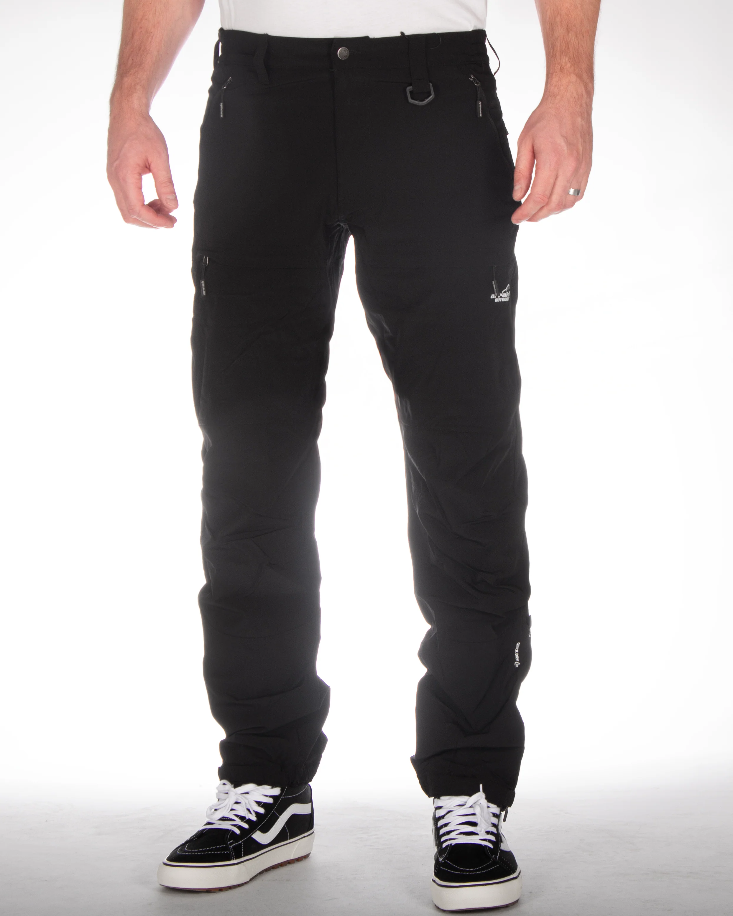 Gunnar Quick Dry ulkoiluhousut - Musta