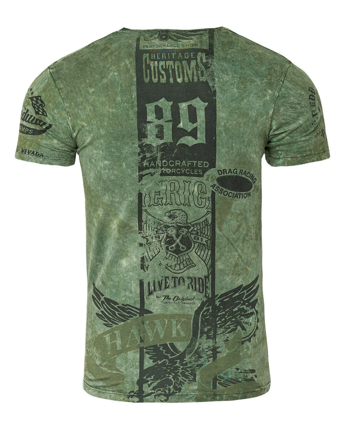 Hawk t-paita - Khaki - Image 2