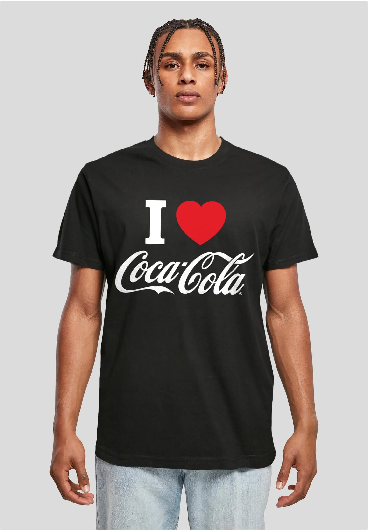 I Love Coke t-paita - Musta - Image 2