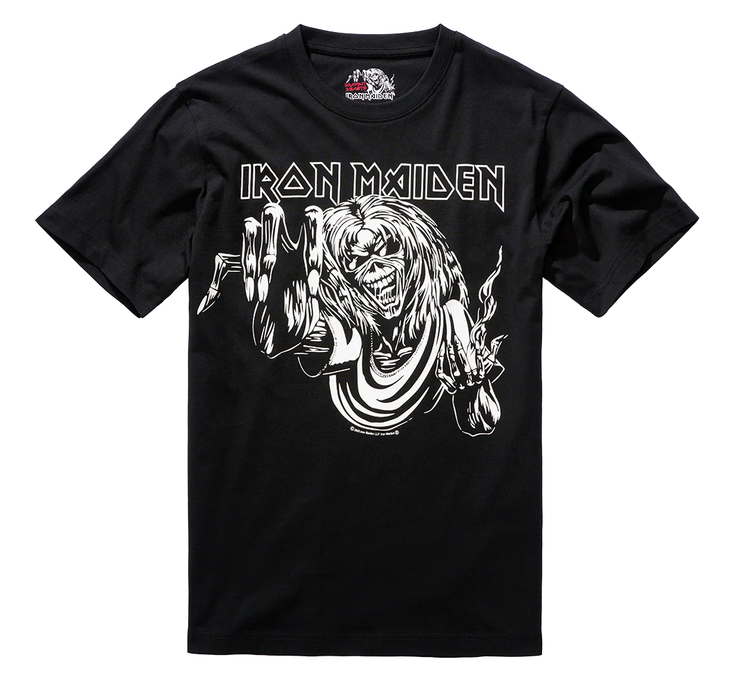 Iron Maiden Eddy Glow t-paita - Musta - Image 10
