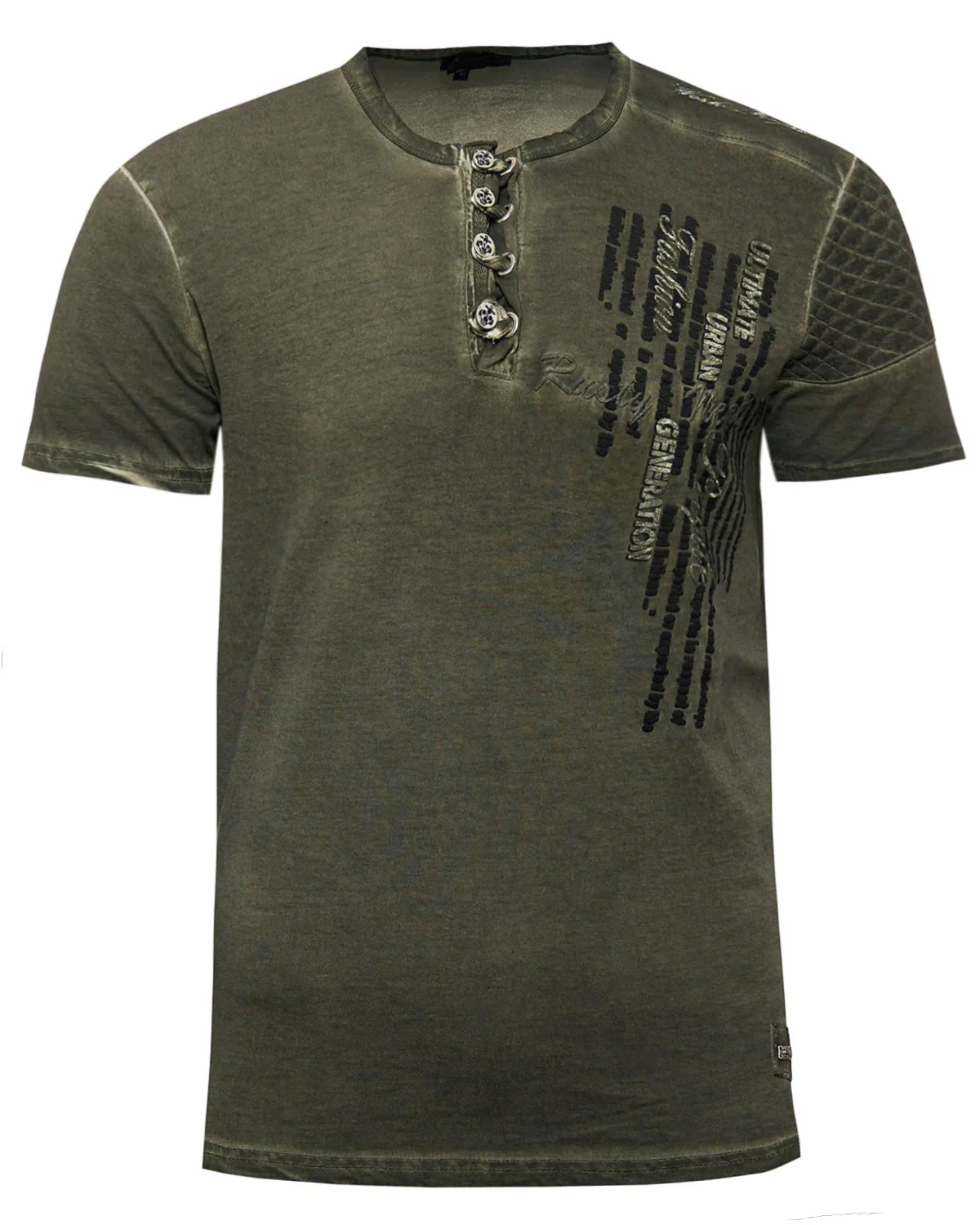 Kenneth t-paita - Khaki - Image 2