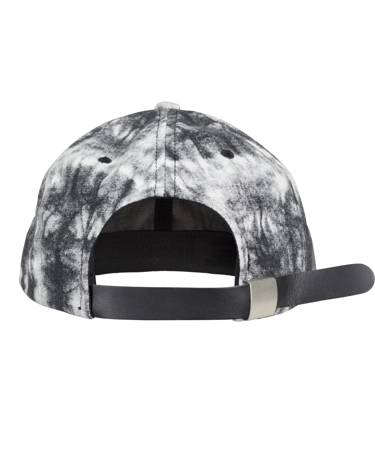 Low profile tie dye lippis - Musta/Valkoinen - Image 3