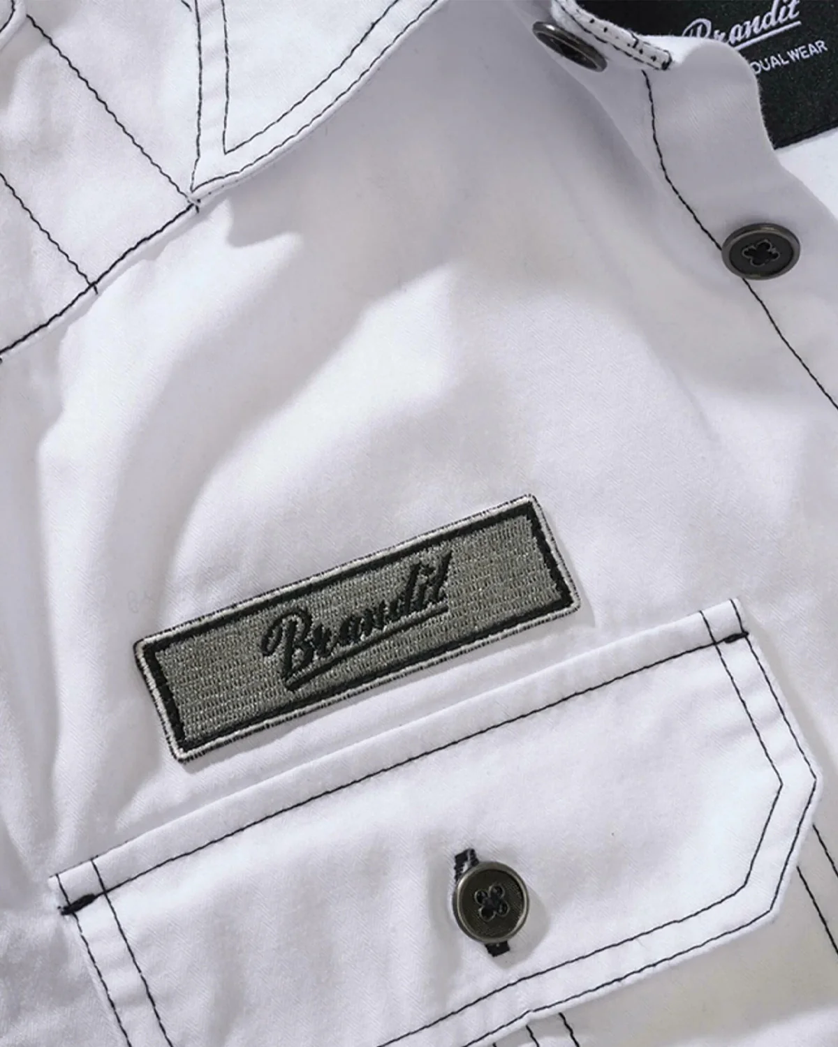 Luis kauluspaita - Valkoinen - Image 4