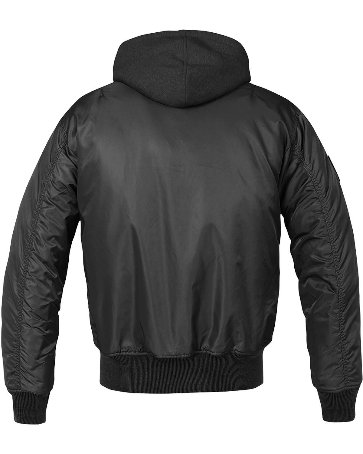 MA1 hooded bombertakki - Musta - Image 2