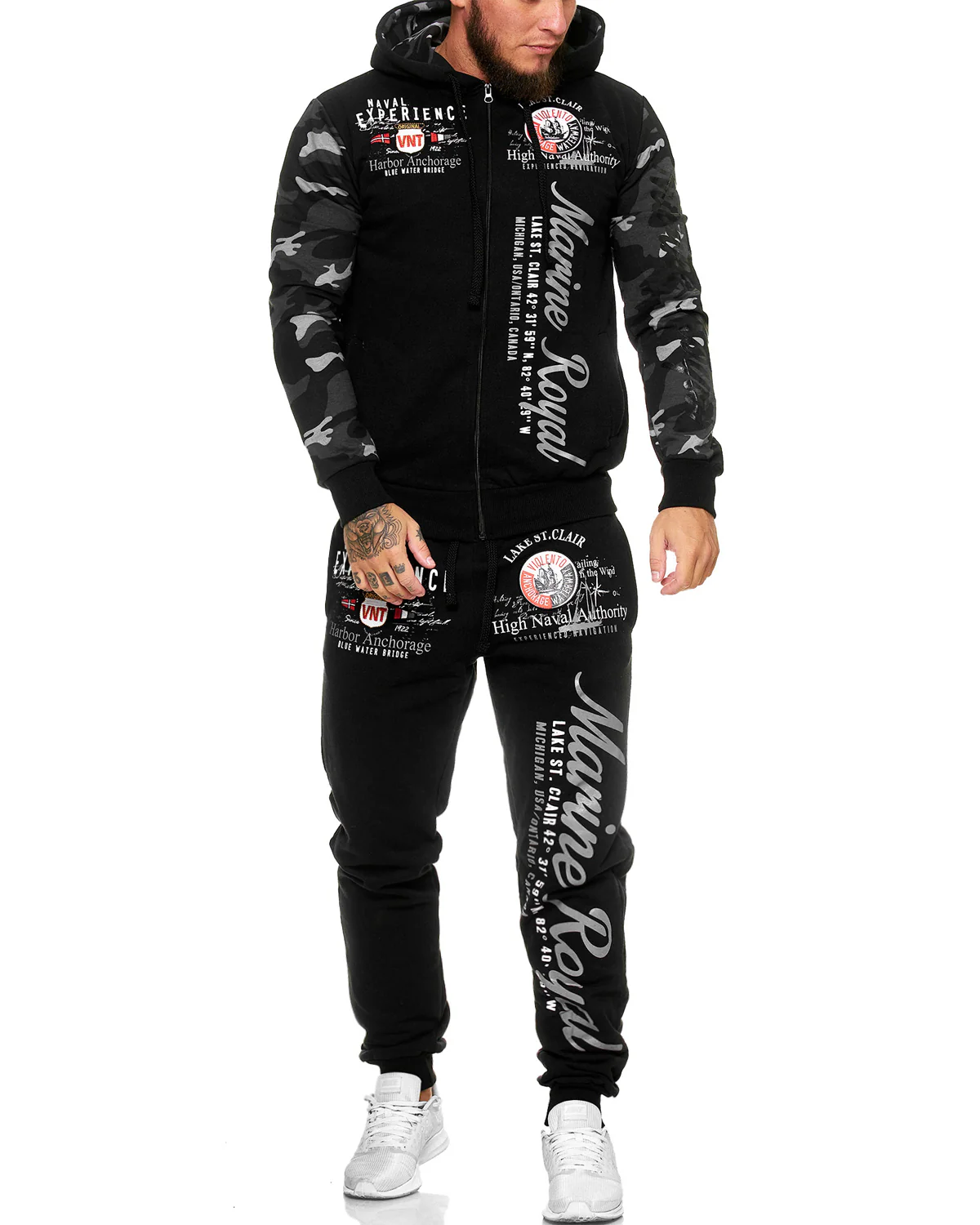 Marine royal collegeasu - Musta Camo