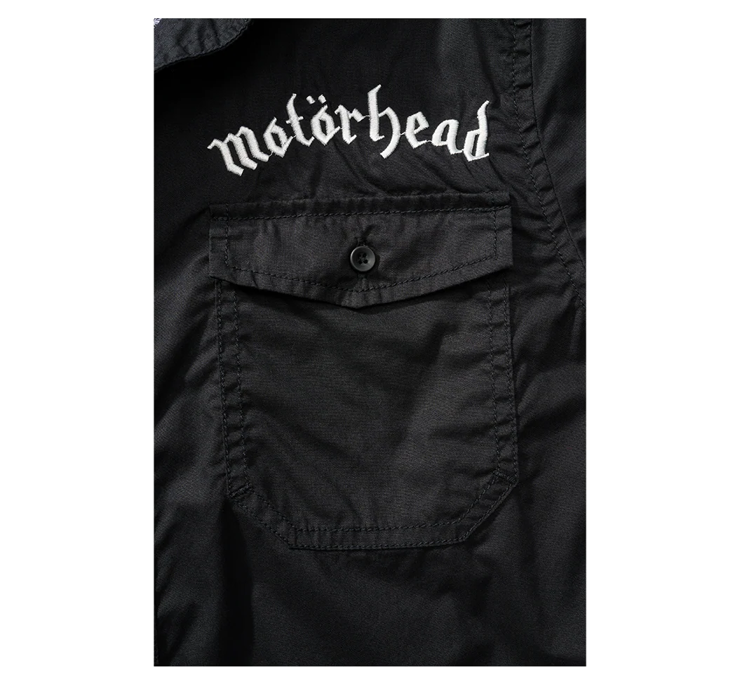 Motörhead lyhythihainen kauluspaita - Musta - Image 5