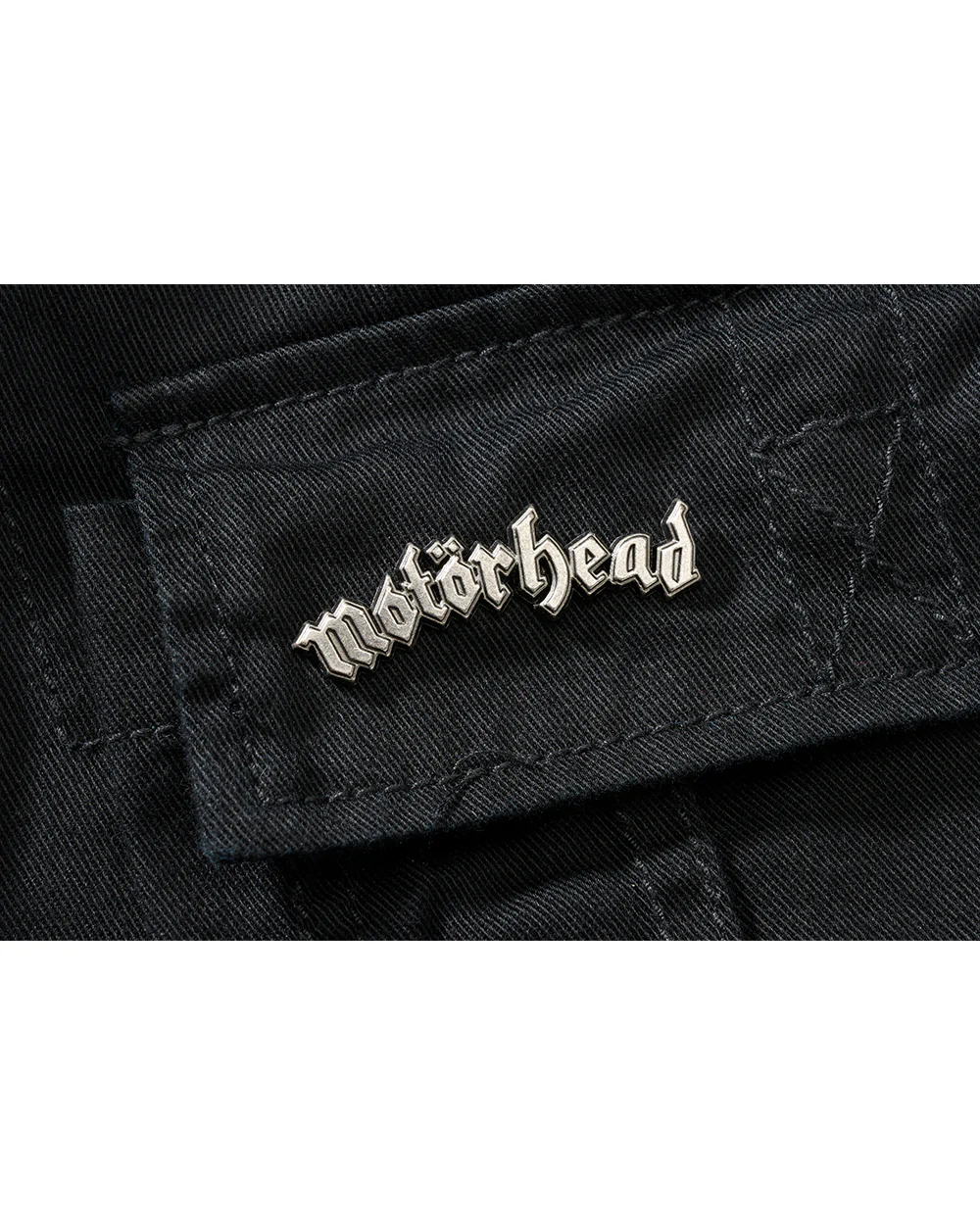 Motörhead reisitaskushortsit - Musta - Image 10