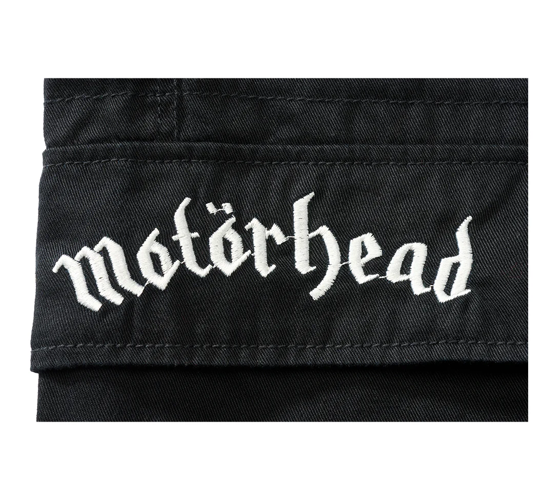 Motörhead reisitaskushortsit - Musta - Image 8
