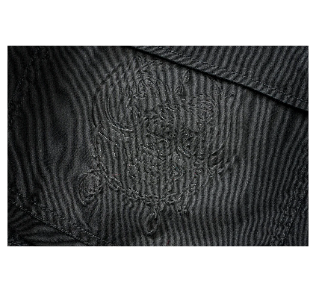 Motörhead reisitaskushortsit - Musta - Image 9