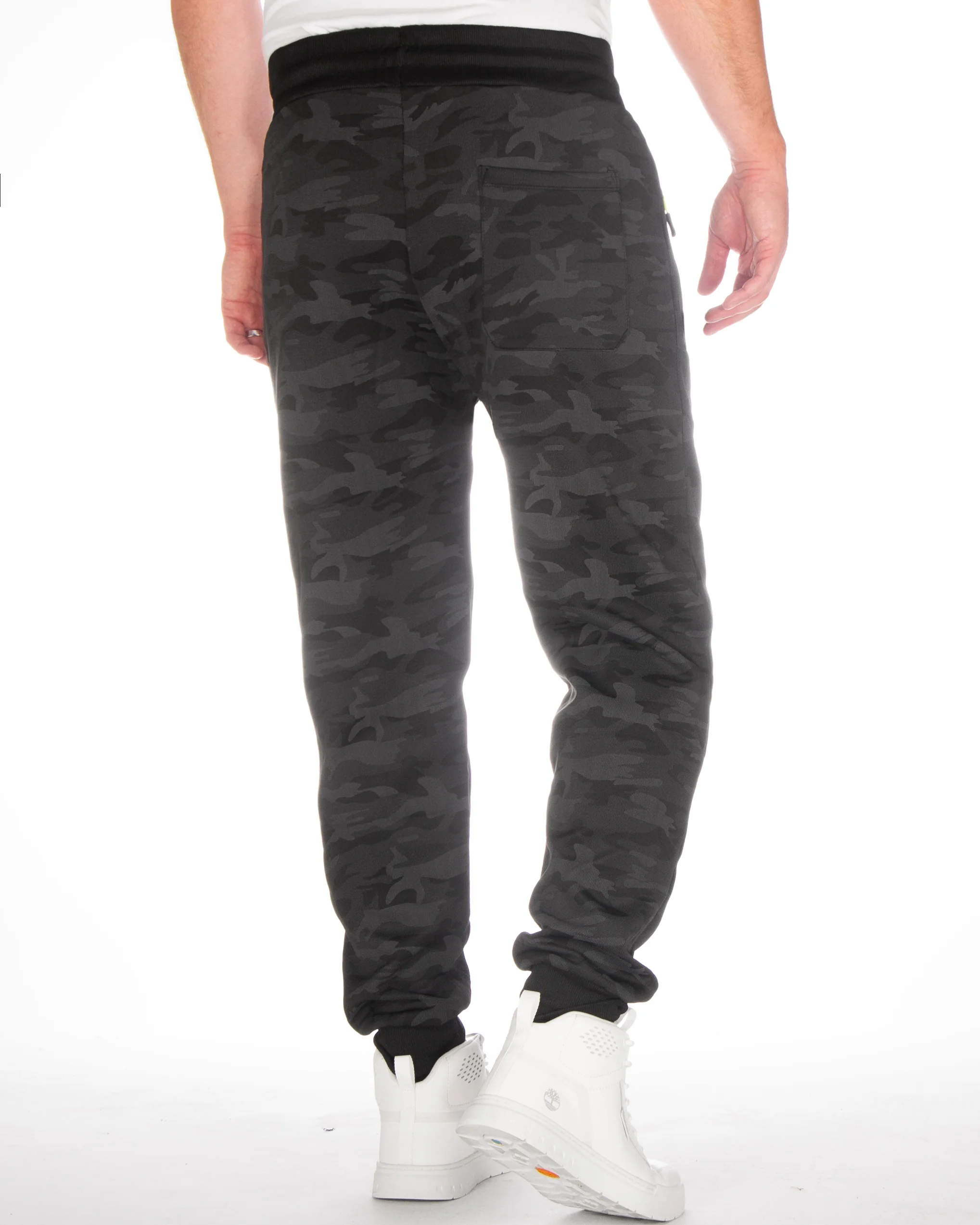 Niles verkkahousut- Musta/Camo - Image 3