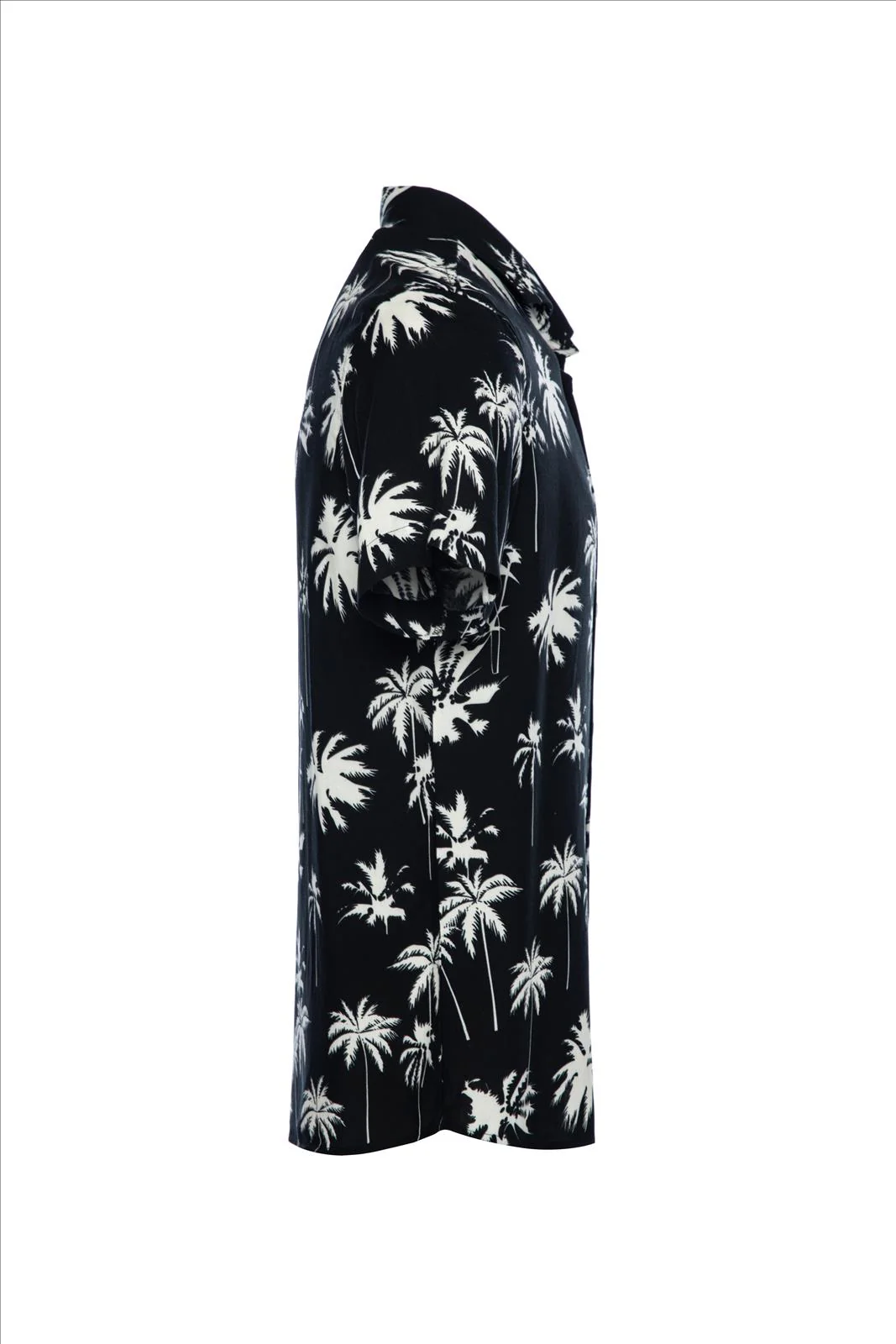 Palms kauluspaita - Musta - Image 3