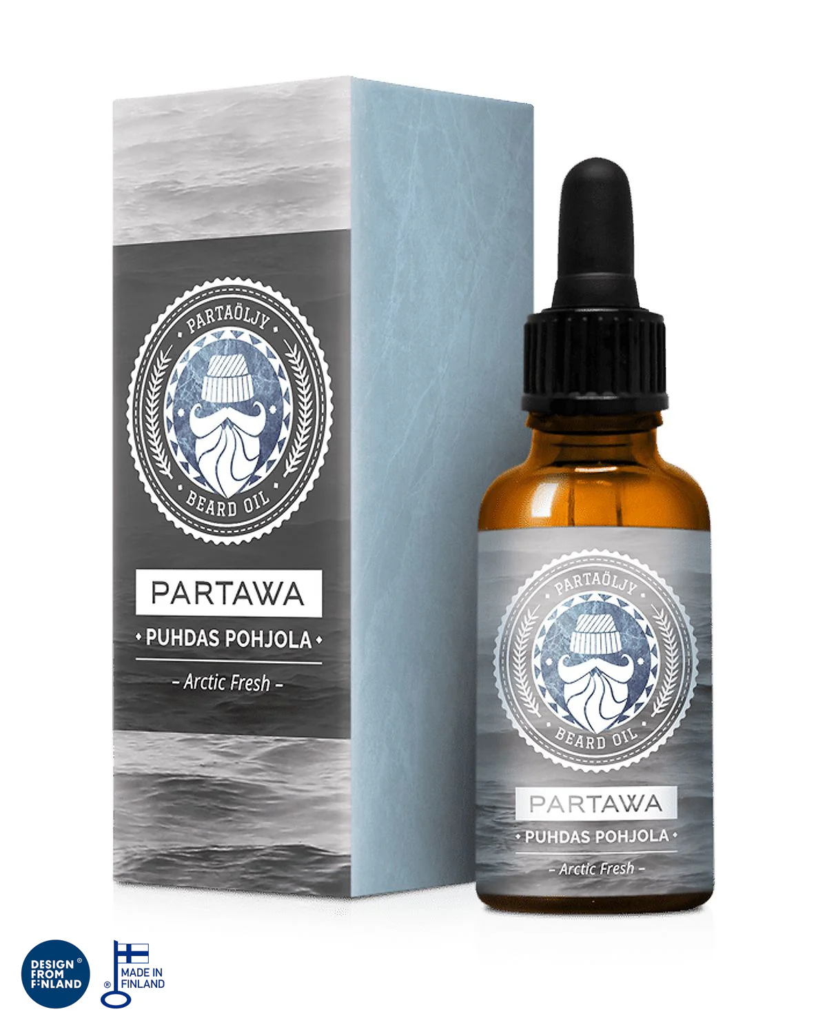 Puhdas Pohjola partaöljy - 30ml - Image 2