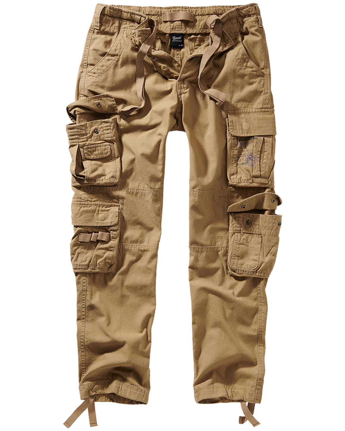 Pure slim reisitaskuhousut - Beige - Image 3