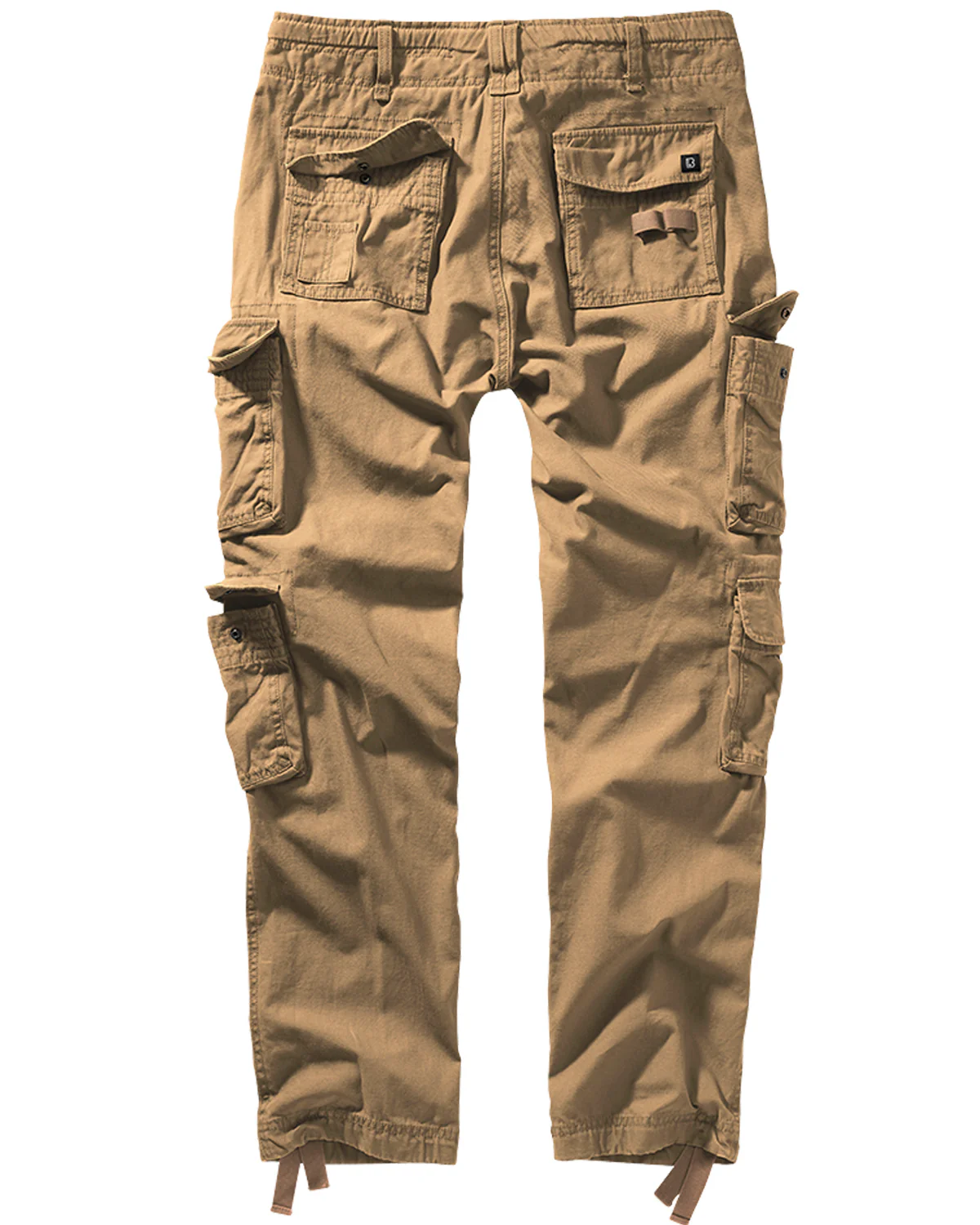 Pure slim reisitaskuhousut - Beige - Image 4