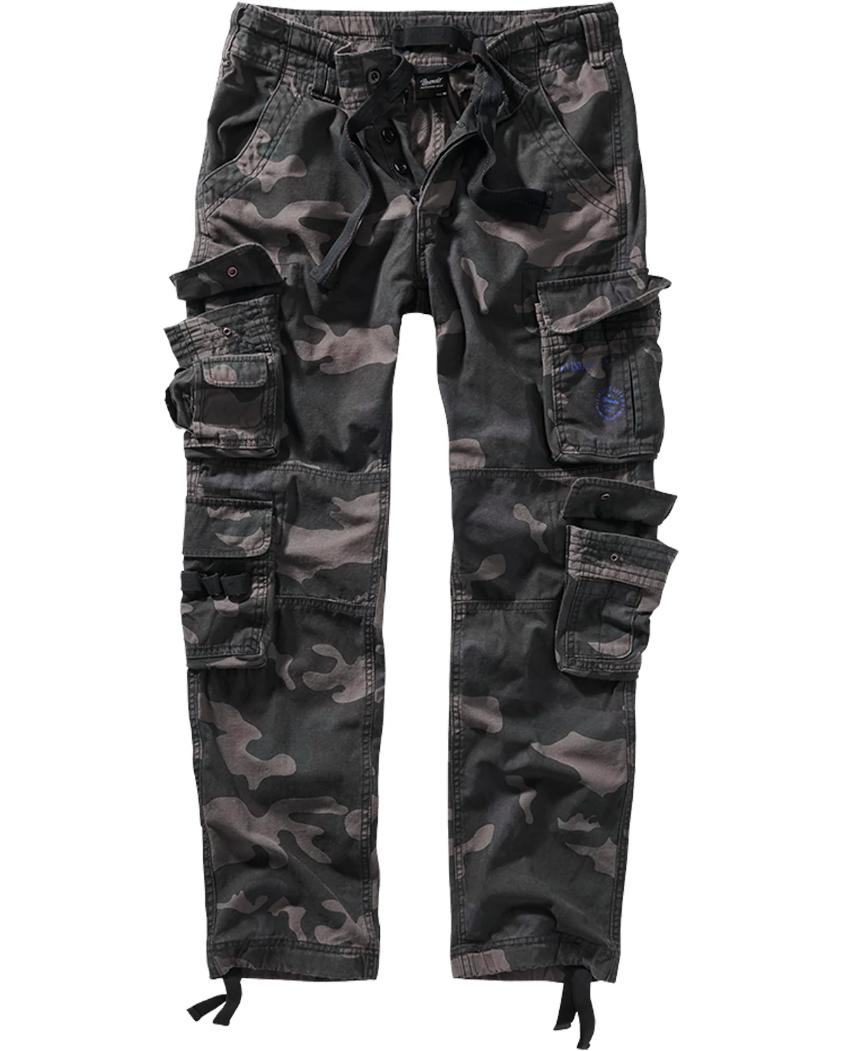 Pure slim reisitaskuhousut - Tumma camo - Image 3
