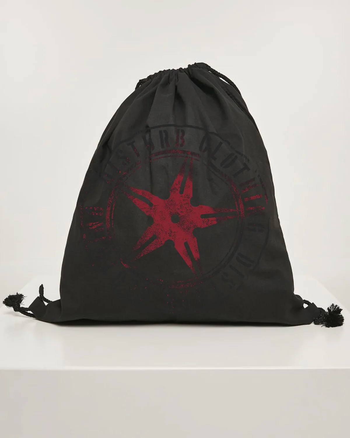 Red Star gymsack - Musta