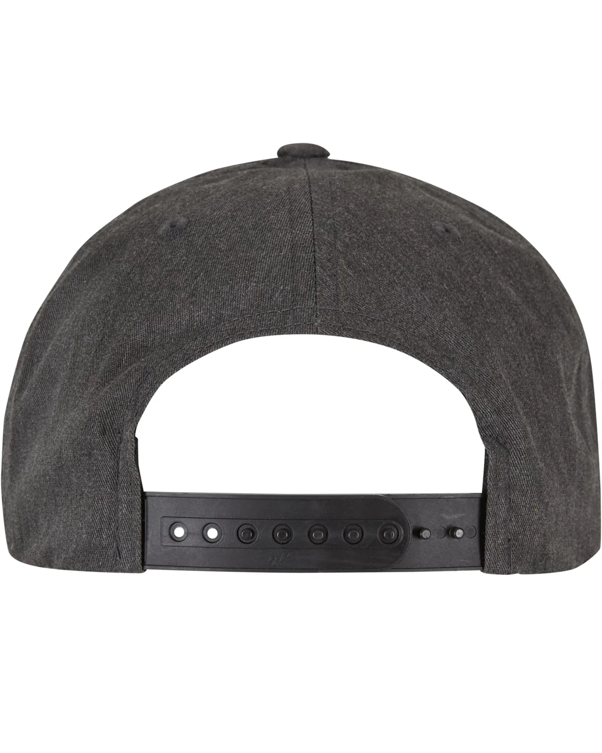 Retro cotton blend snapback - Harmaa - Image 3