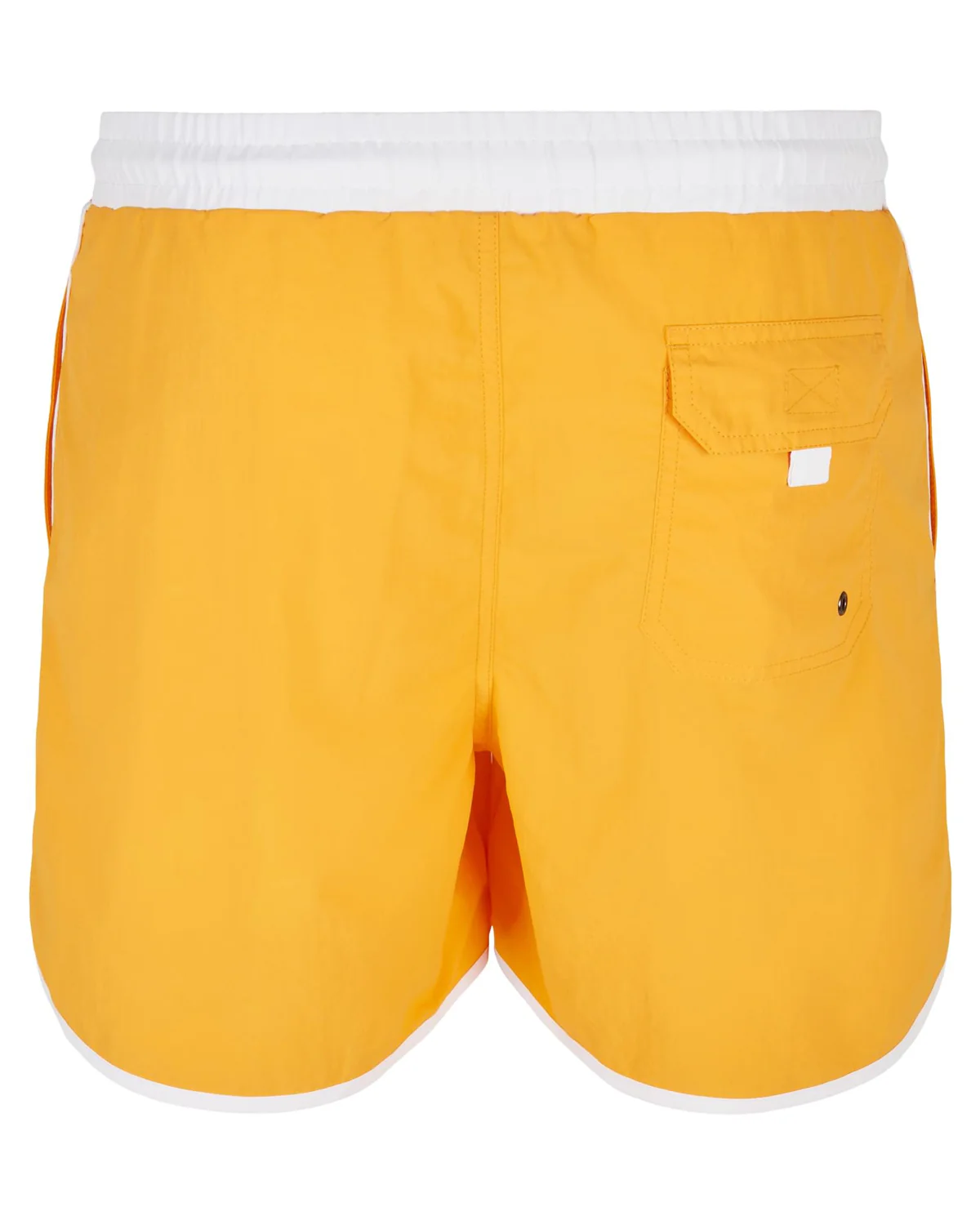 Retro uimashortsit - Keltainen/Valkoinen - Image 4