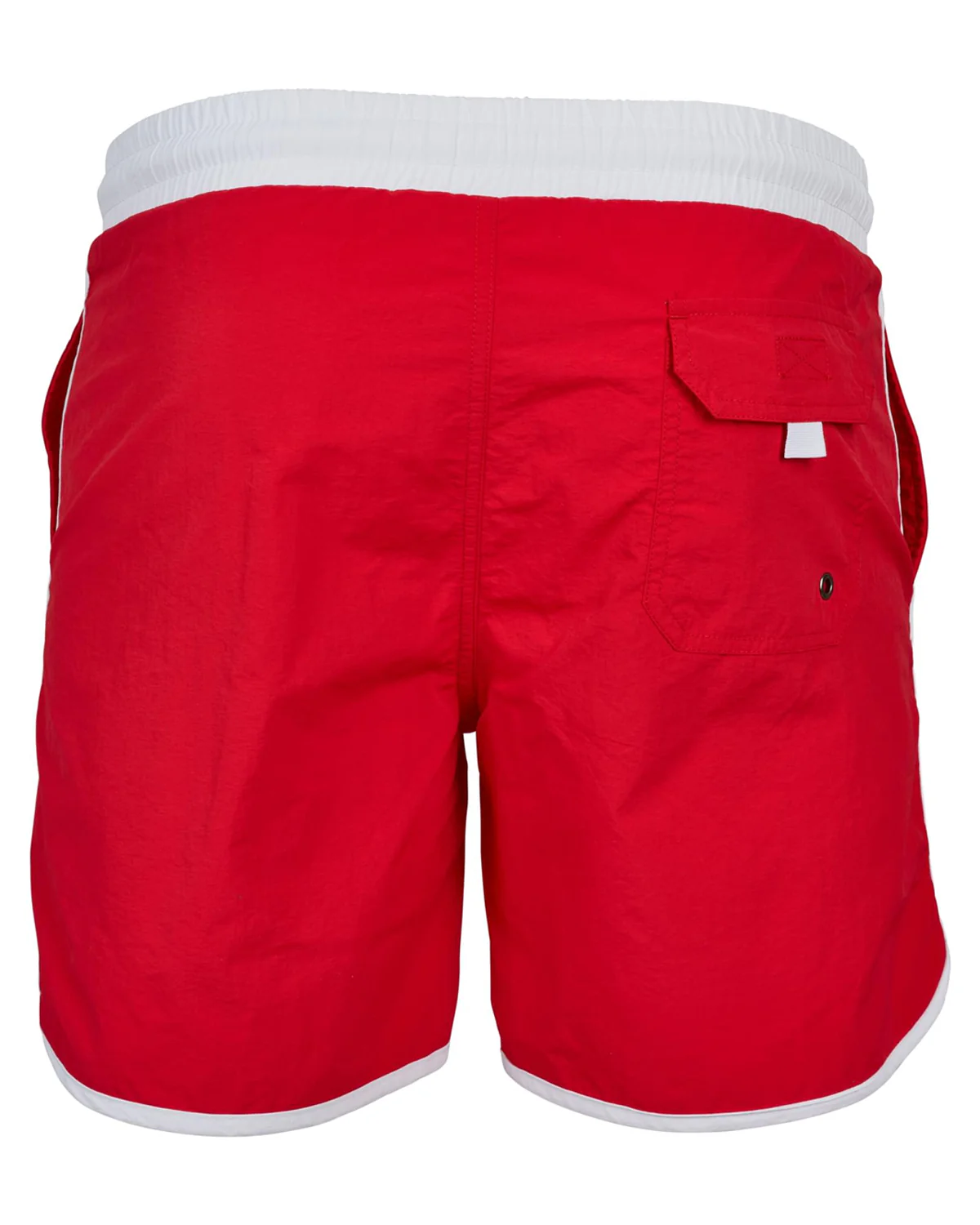 Retro uimashortsit - Punainen/Valkoinen - Image 7