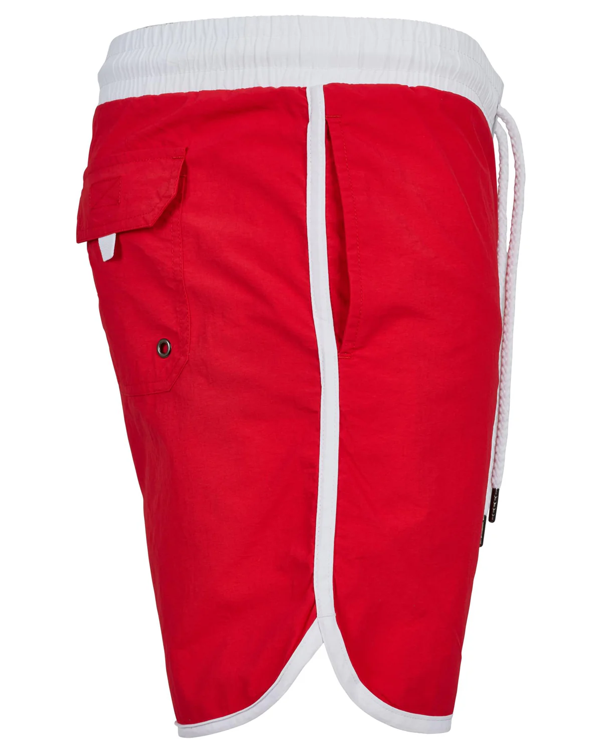 Retro uimashortsit - Punainen/Valkoinen - Image 8