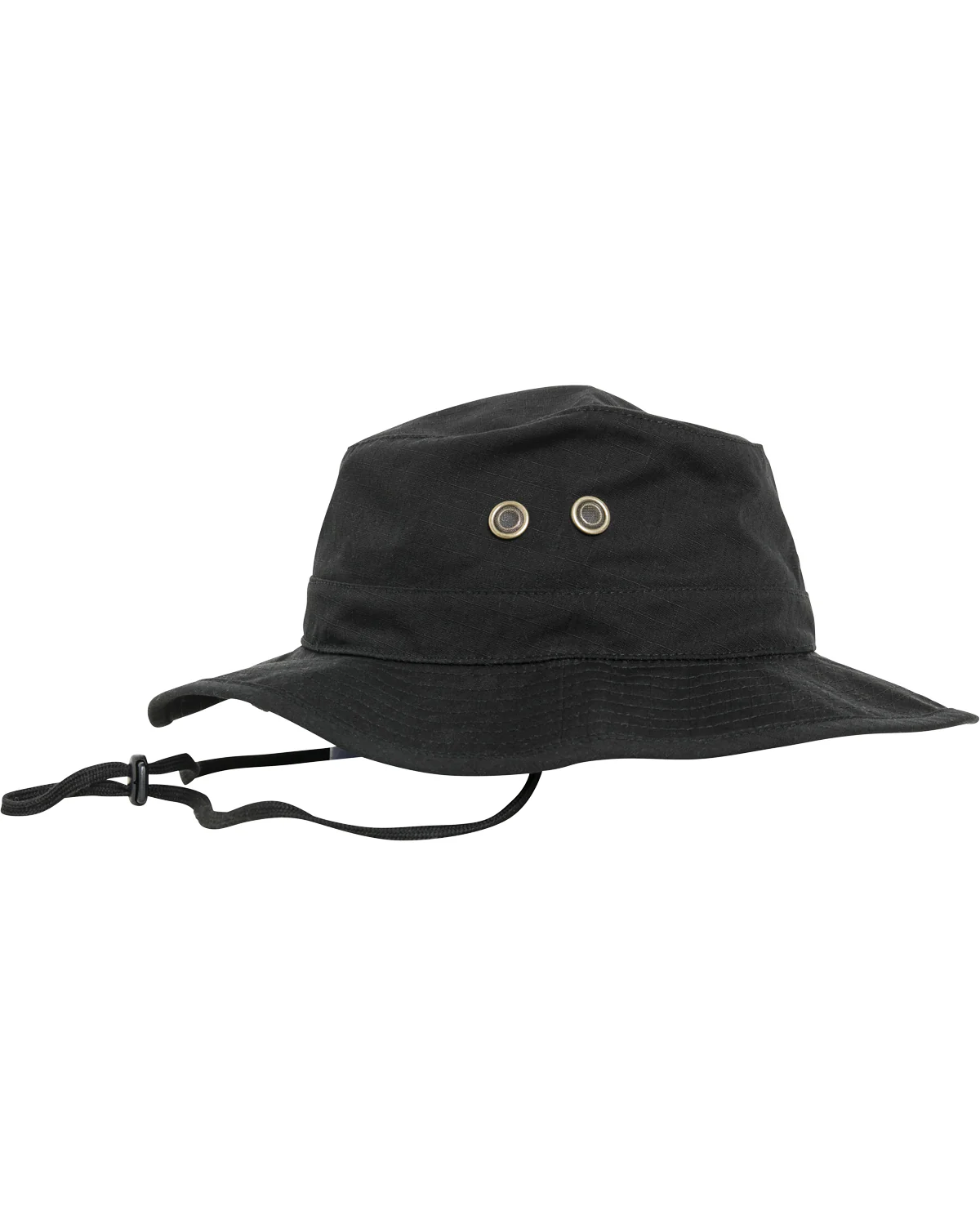 Ripstop fishing hat - Musta - Image 3