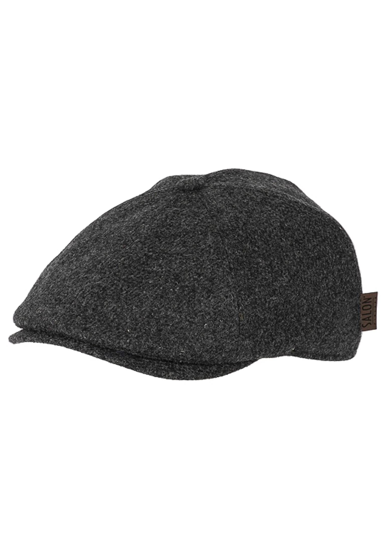 Rocky Gen merino flat cap - Tummanharmaa