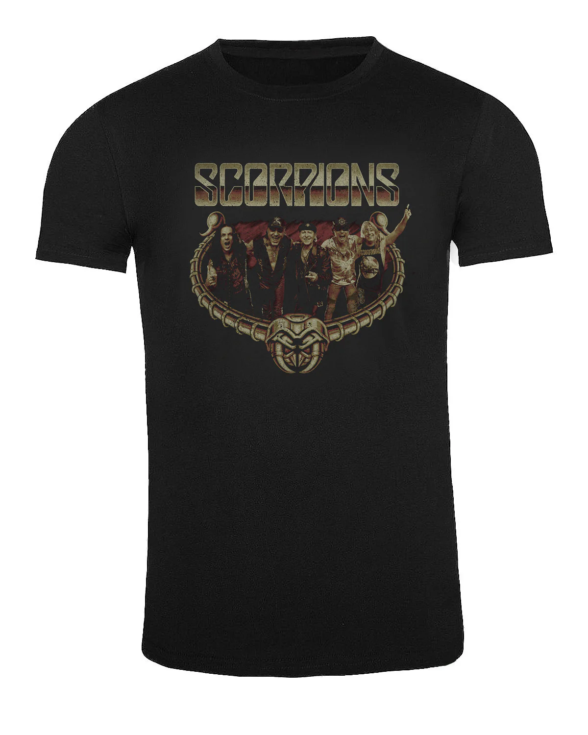 Scorpions stinger t-paita - Musta
